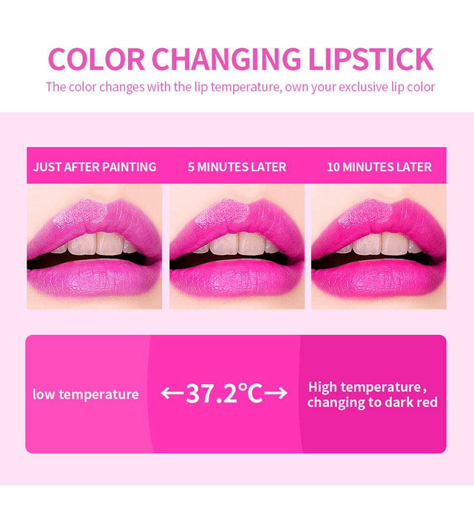 casual solid color plastic lipstick