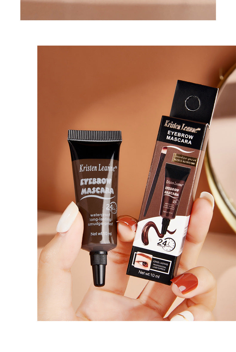 fashion letter plastic eyebrow cream