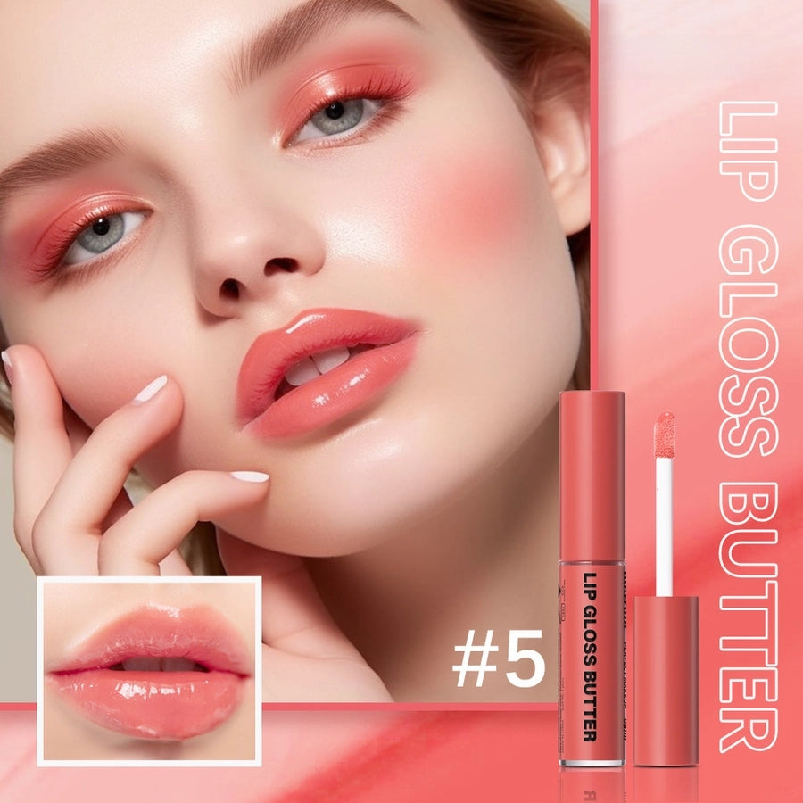 lakerain Butter Gloss Lip Glaze moisturizing mirror lip gloss lasting coloring lip glaze lip dye liquid