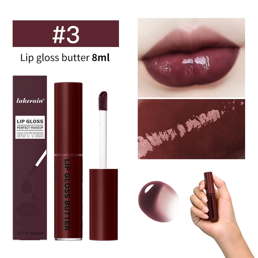 lakerain Butter Gloss Lip Glaze moisturizing mirror lip gloss lasting coloring lip glaze lip dye liquid