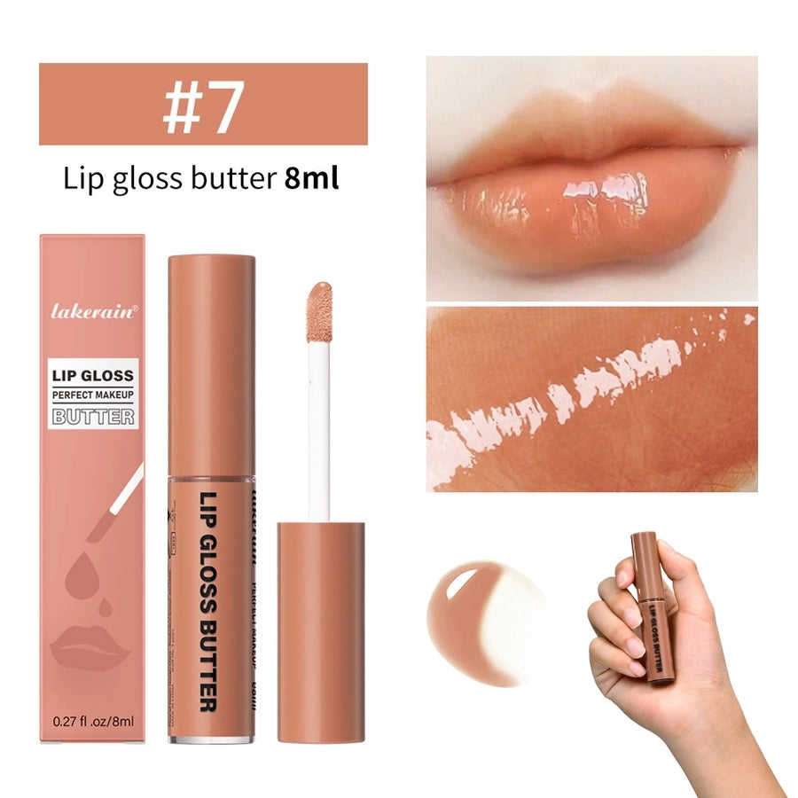 lakerain Butter Gloss Lip Glaze moisturizing mirror lip gloss lasting coloring lip glaze lip dye liquid