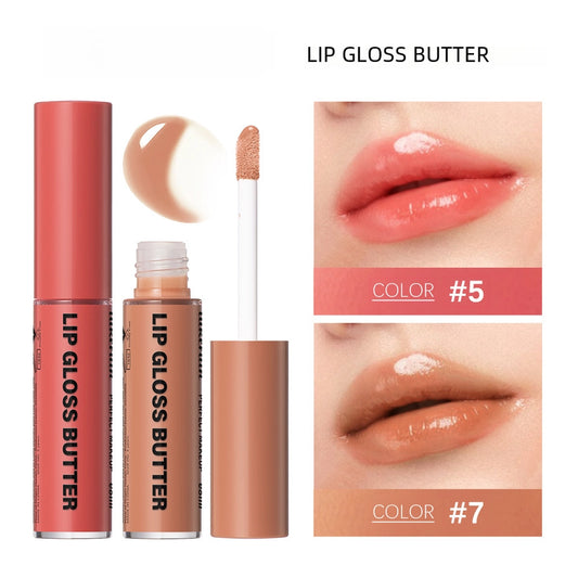 lakerain Butter Gloss Lip Glaze moisturizing mirror lip gloss lasting coloring lip glaze lip dye liquid