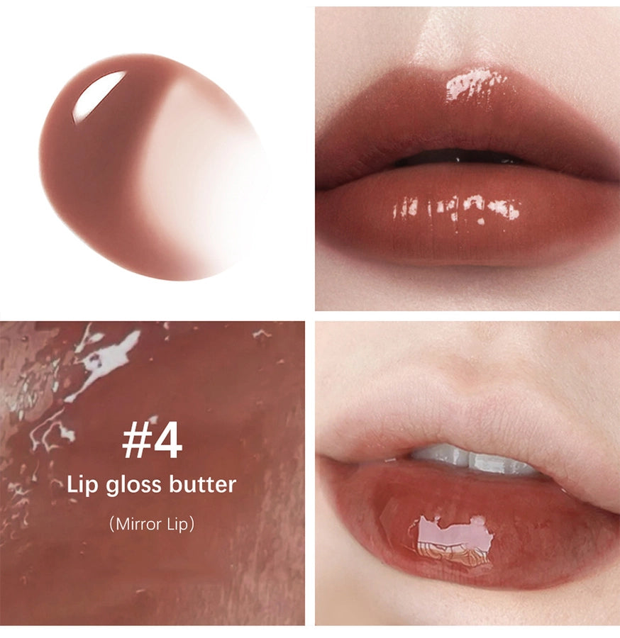 lakerain Butter Gloss Lip Glaze moisturizing mirror lip gloss lasting coloring lip glaze lip dye liquid