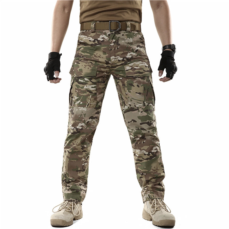 Men's Solid Color Camouflage Streetwear Collarless Sleeveless Regular Fit Men's Bottoms