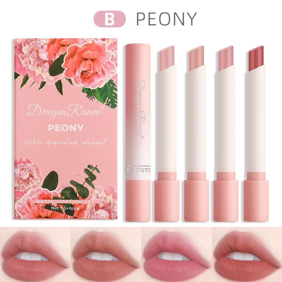 casual solid color plastic lipstick