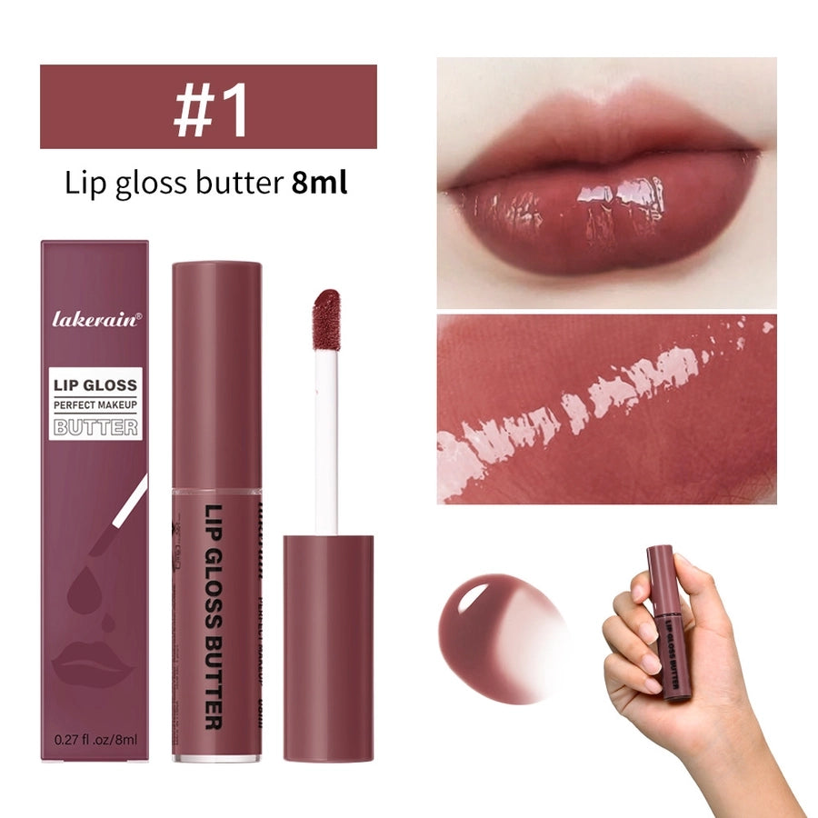 lakerain Butter Gloss Lip Glaze moisturizing mirror lip gloss lasting coloring lip glaze lip dye liquid