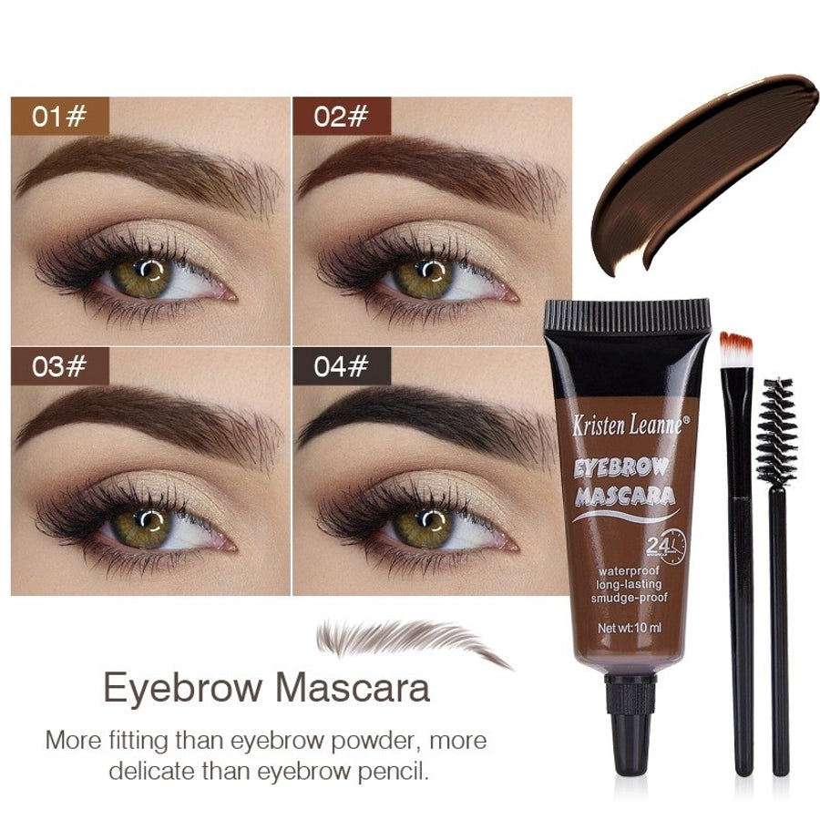 fashion letter plastic eyebrow cream