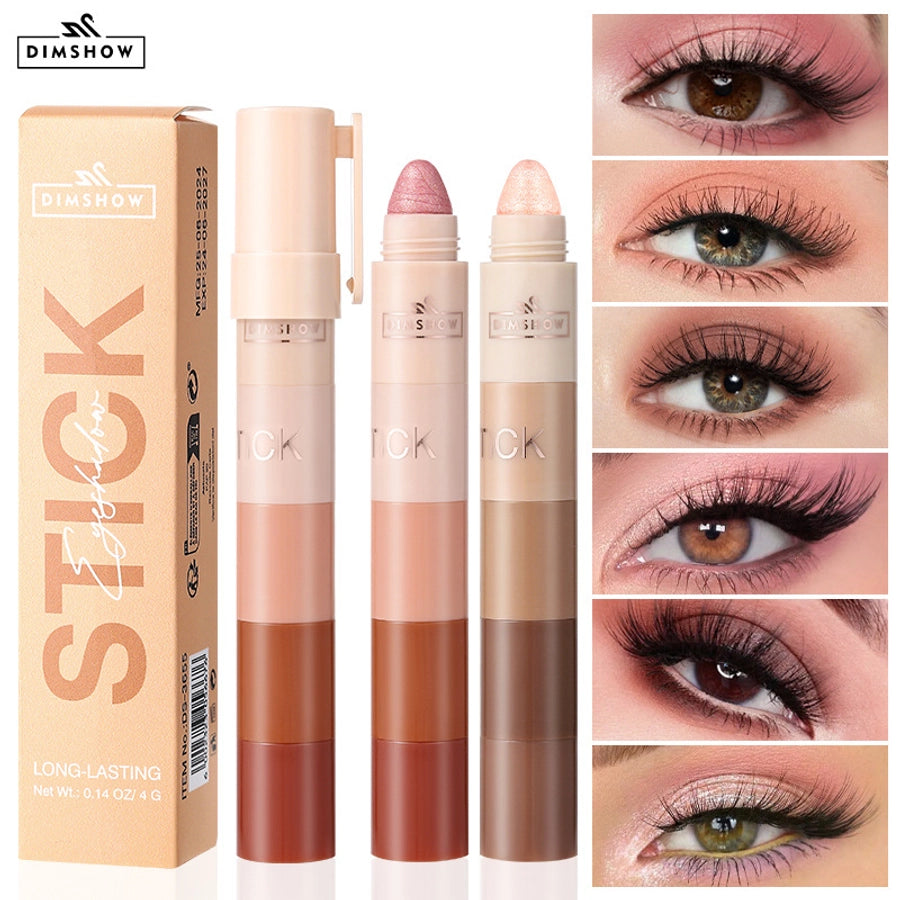 Simple Style Classic Style Color Block Plastic Eye Shadow 1 Set