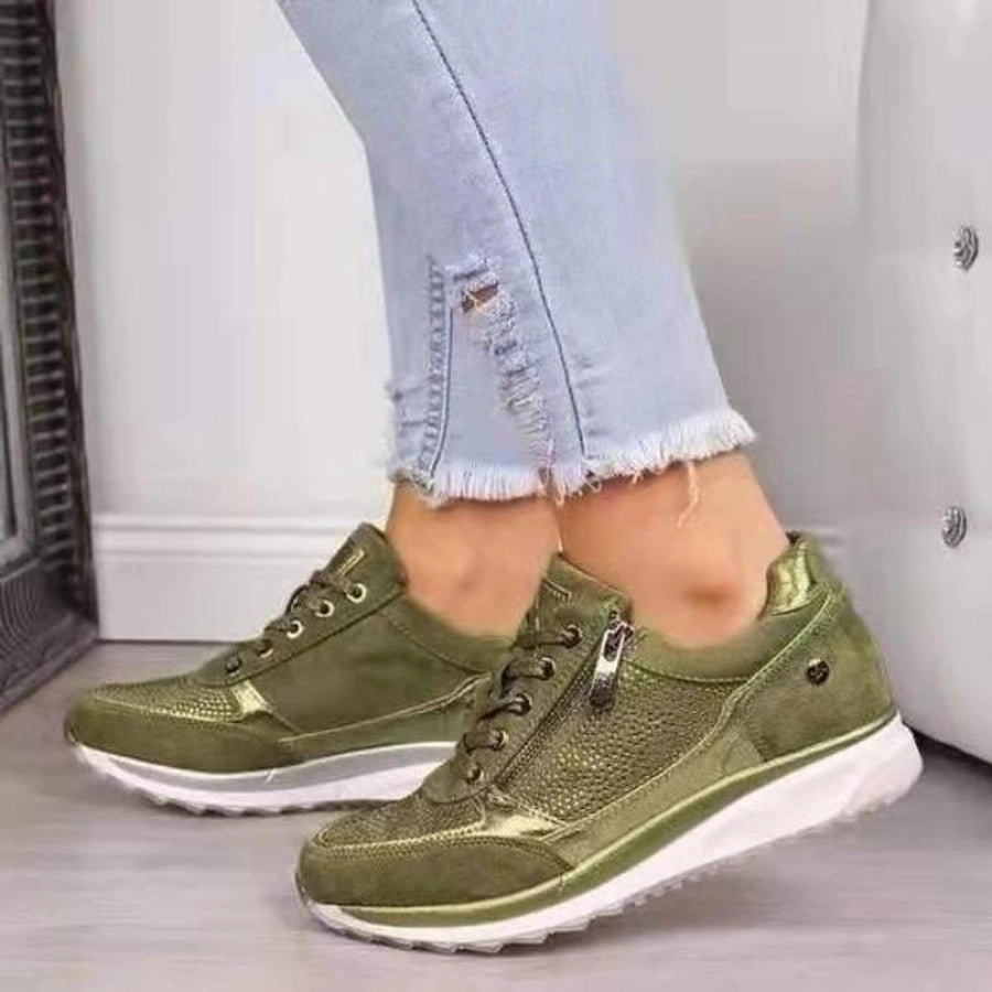 Summer and autumn women's shoes  plus size  new single-layer shoes women's fashion British inner height increasing shoes casual women's shoes in stock