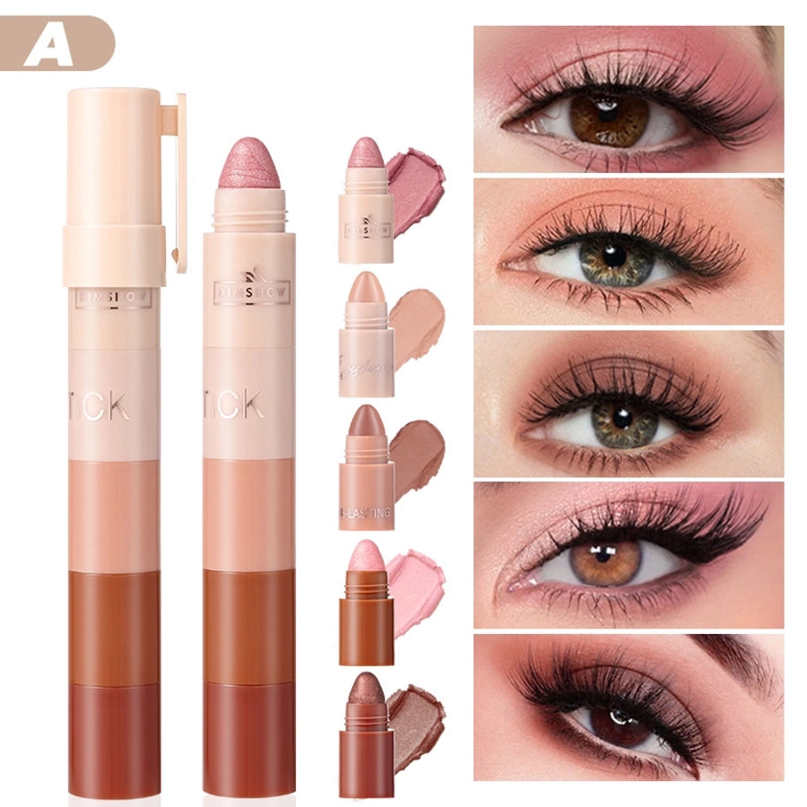 Simple Style Classic Style Color Block Plastic Eye Shadow 1 Set