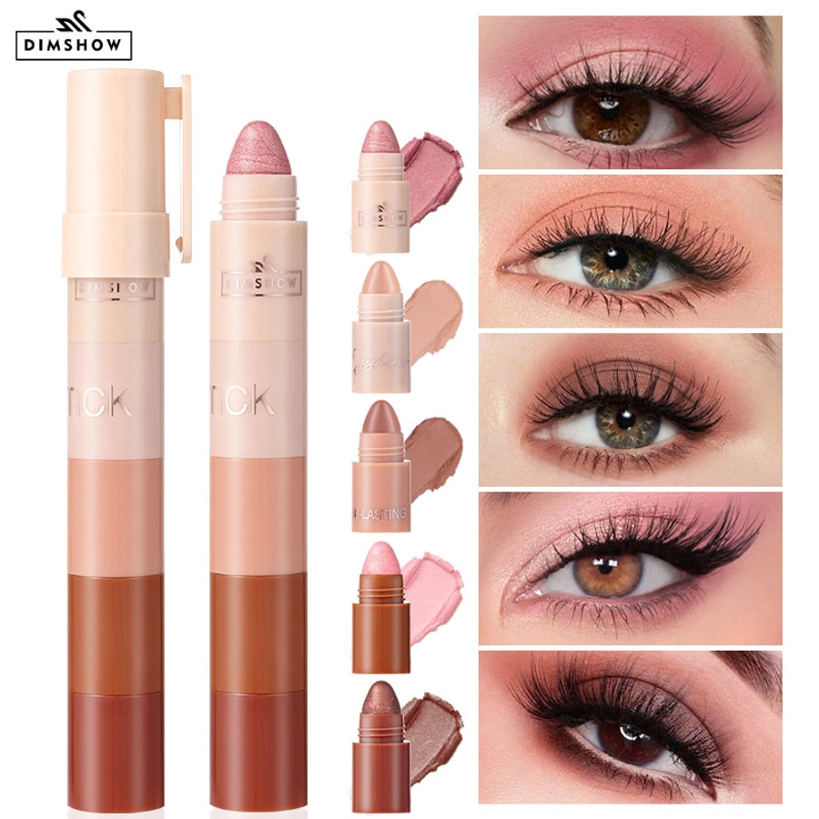 Simple Style Classic Style Color Block Plastic Eye Shadow 1 Set