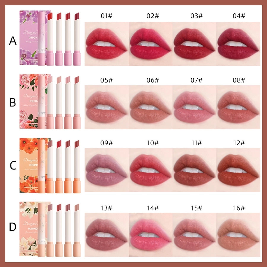 casual solid color plastic lipstick